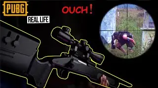 Airsoft Sniper Gameplay | Scope cam | The Airsoft Indian
