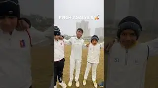 PITCH ANALYSIS🏏 RG CRICKET ACADEMY GURGAON