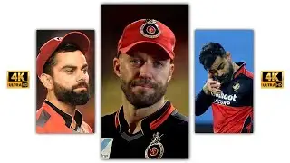 Rcb Whatsapp Status 2021 | Virat ABD Attitude Status | Royal Challengers Bangalore 4k Status #shorts
