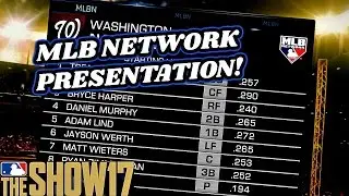 MLB NETWORK IN-GAME PRESENTATION SHOWCASED IN MLB THE SHOW 17!