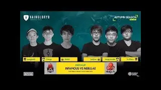 INFAMOUS vs NEBULAE GAME 1 - FINALS - Vainglory 8 SEA | Split 1 - Week 3