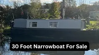 For Sale Narrowboat 30ft Canal Boat &pound;24,000!