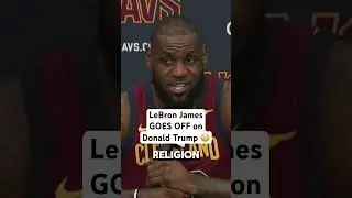 Lebron Goes OFF on Trump #election #trump #kamalaharris #politics #lebronjames