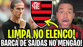 BOMBA! PEGOU TODOS DE SURPRESA!😱9 JOGADORES ESTÃO INDO EMBORA DO FLAMENGO E DECISÃO AGITA A TORCIDA!