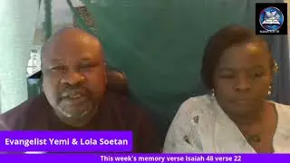 Celestial Church is a great CULT1- Fret not yourself about the Wicked! Evg Yemi Soetan