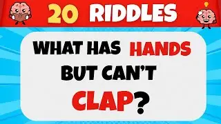 Tricky Riddles for Kids 🤔 | Fun Brain Teasers & Smart Questions | Kids Learning Quiz