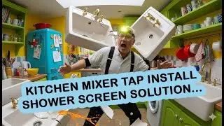 Kitch-mix Tap & New Shower Screen Mayhem #trendingnow #plumbing