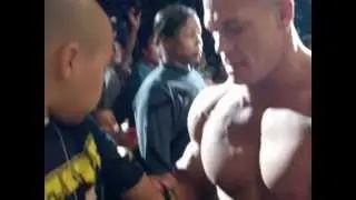 WWE JOHN CENA RARE FOOTAGE