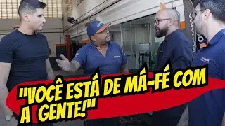ABSURDO!!! DISCUSSÃO E RESPONSABILIDADE SOBRE DANO EM RODA DE VEÍCULO MARCAM A REPORTAGEM