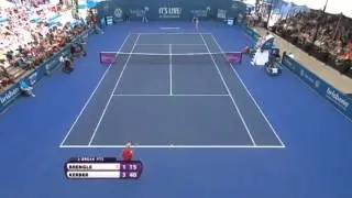 Madison Brengle Amazing Shot at Brisbane International 2016