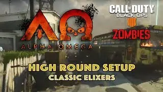 Alpha Omega &mdash; Учебное пособие по настройке раунда 1-50 High &mdash; Зомби BO4 &mdash; Call of Duty: Black Ops 4