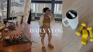 VLOG| Daily Routines + Lunch w/ A View + Trending Japanese Cheesecake + Simple Dinner + Arctic Blast