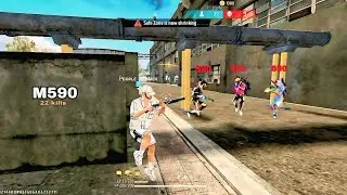 22 kills M590 🔥 M590+M4A1 Combo Only headshot rate 🎯 Solo Vs Squad Full Gameplay Highlight 