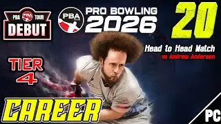 PBA Pro Bowling 2026 | CAREER | #20 | TIER 4 | H2H vs Andrew Anderson (12/29/25)