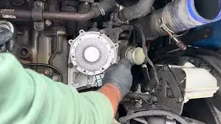 DD15 /DD13/ DD16 Water pump Replaced | Freightliner Cascadia Water Pump