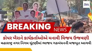 Maharashtra Municipal Election Results 2026 Nitin Gadkari Reacts as BJP Alliance Leads Navi Mumbai
