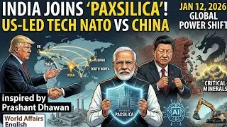 Why the US Needs India NOW: The End of China&rsquo;s Silicon Dominance? PRASHANT DHAWAN 