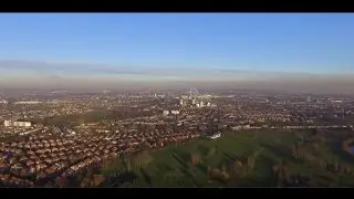 400ft Above Horsenden Hill London Veiw DJI Phantom 3 Drone