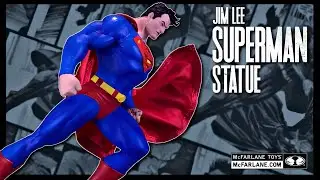 McFarlane Toys DC Direct Superman #204 Jim Lee Statue Review | @The Review Spot