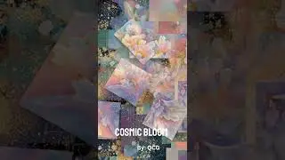 Cosmic Bloom | Abstract AI Digital Art