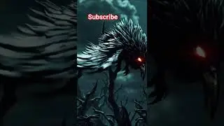 Spiky Horror Bird 🦅 | AI-Generated Fantasy Monster | Cinematic Short#AIFantasy#AICreature #AIMonster