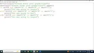Python Programming Video 9 if elif else