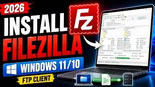 How to Download & Install FileZilla Client on Windows 11/10 (2026) | FTP Client Setup Guide