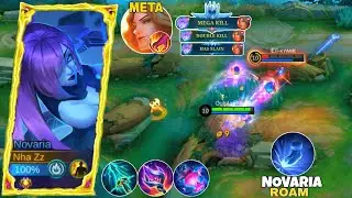 NOVARIA ROAM IS BACK NEW PATCH UPDATE! BEST COUNTER LANCELOT META MPL | MOBILE LEGENDS