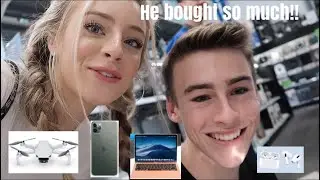I bought my brother anything he could carry at BESTBUY | VLOGMAS DAY 25