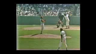 6/29/1968 Indians at Red Sox highlights Luis Tiant: Cleveland pitcher's incredible season continues
