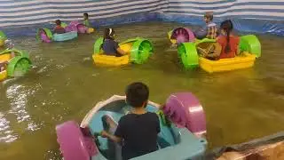 kids boating , Begur exhibition Bangalore