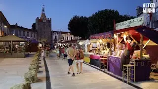 Caminha regressa aos tempos medievais e recria peregrinações a Santiago | Altominho TV