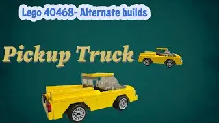 Lego 40468 | Alternate Build | Pickup Truck