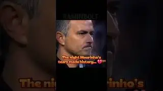 The night Mourinho hid her tears 💔 | Real Madrid's bitterest defeat in the Champions League!