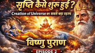 सृष्टि कैसे शुरू हुई? Vishnu Puran Truth Creation of Universe का सबसे बड़ा रहस्य  #hindi  #video  🙏🙏