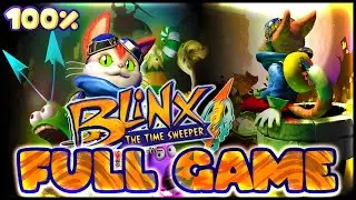 Blinx: The Time Sweeper FULL GAME 100% Longplay (XBOX)