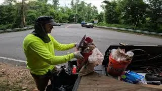 Roadside TrashPickup -  Sunday Eve Cleanup - Patapsco Area, Ridge Rd & Furnace ave, & Tires