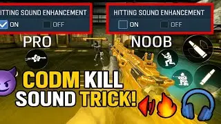 CODM Kill Sound Trick! Make Every Shot Satisfying