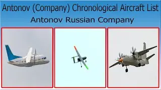 Antonov (Company) Chronological Aircraft List