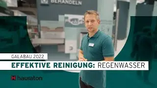 Effektive Reinigung von Regenwasser | GaLaBau 2022