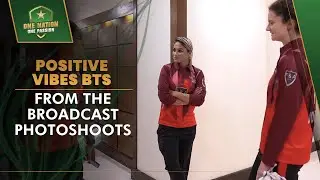 Positive Vibes BTS From The Broadcast Photoshoots | Women's League Exhibition Matches | PCB | MA2T