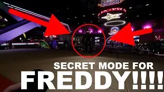 [FNAF: Security Breach] SECRET MODE FOR FREDDY UNLOCKED AFTER 1000 HOURS OF GAMEPLAY