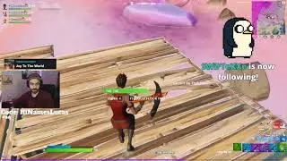 Running into DrWitnesser in Fortnite (Triggered)
