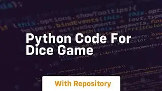 python code for dice game