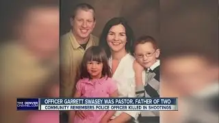 Officer Garrett Swasey was pastor, husband and father of two