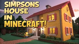 I Found The REAL Simpsons House in Minecraft Map
