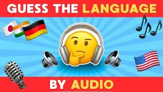 Guess the Language by Audio 💬 | Language Quiz