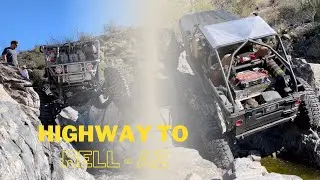 Christmas Eve Off-road Run , Highway to Hell, Arizona - Episode 1