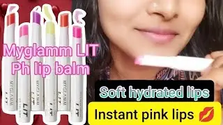 MyGlamm LIT pH Lip Balm Review 💄 | Magic Color Change? Honest First Impressions!  #myglammlitlipbalm
