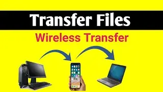 How to Share Files Between PC To Mobile| File Transfer Transfer(Hindi)